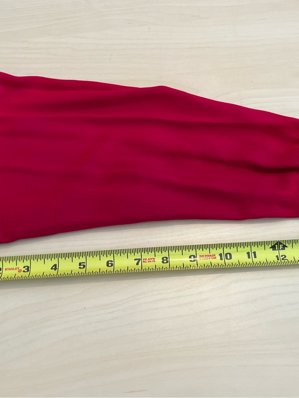 Red Embroidered Collared Button-Up Top - Picture 12 of 12